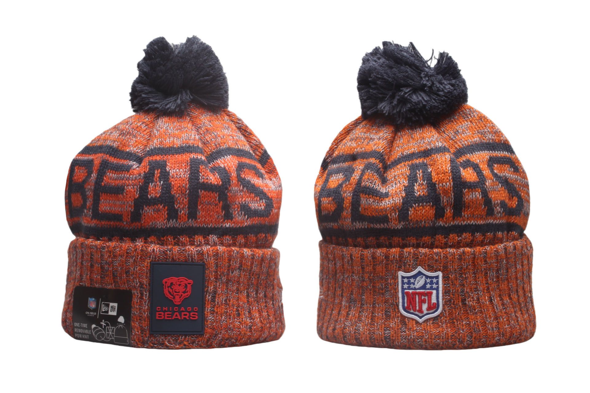 2025 NFL Chicago Bears Hat beanie style 011->nfl hats->Sports Caps